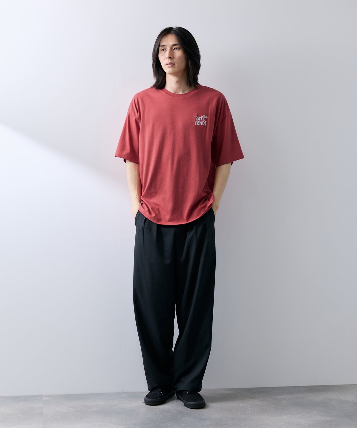 NAVY バックロゴTシャツ メンズ メール便 対応商品