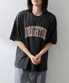 NAVY  レイヤーカレッジロゴ調Tシャツ メンズ メール便 対応商品商品サムネイル-8