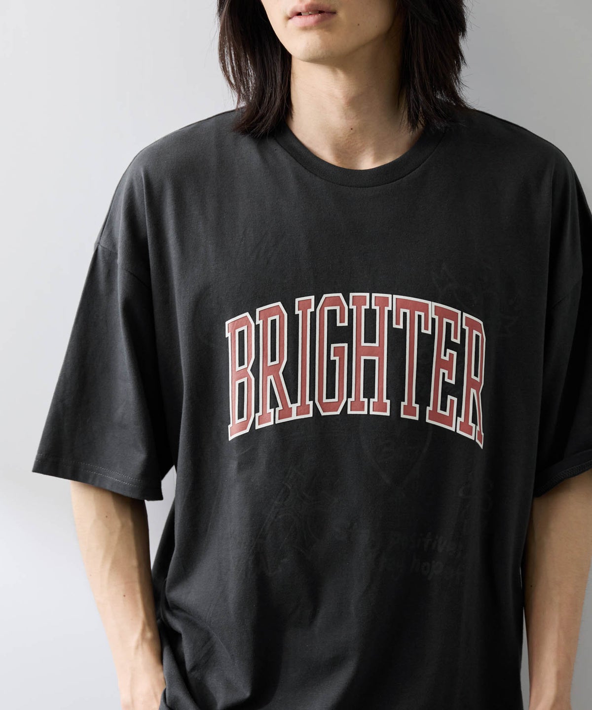 NAVY レイヤーカレッジロゴ調Tシャツ メンズ メール便 対応商品