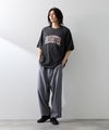 NAVY  レイヤーカレッジロゴ調Tシャツ メンズ メール便 対応商品商品サムネイル-10