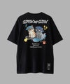 アニマル 発泡プリント半袖Tシャツ 猫スケボー メンズ メール便 対応商品商品サムネイル-7
