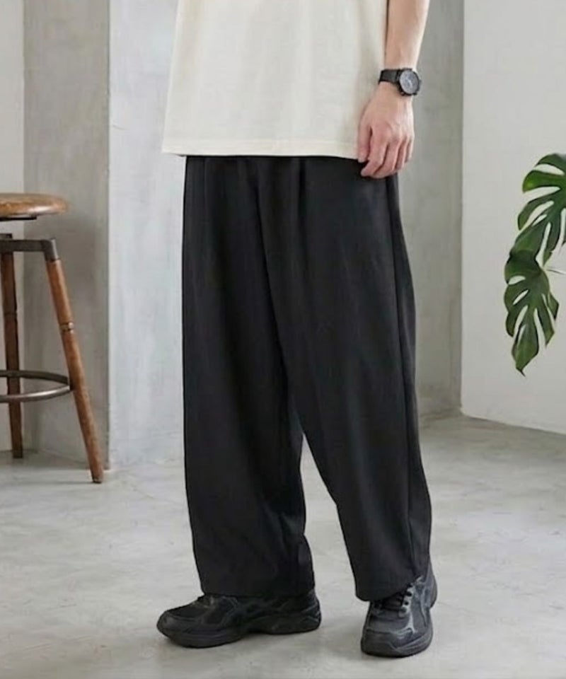 URBAN COLLECTION ツイルタックカーブスラックス メンズ商品画像-2