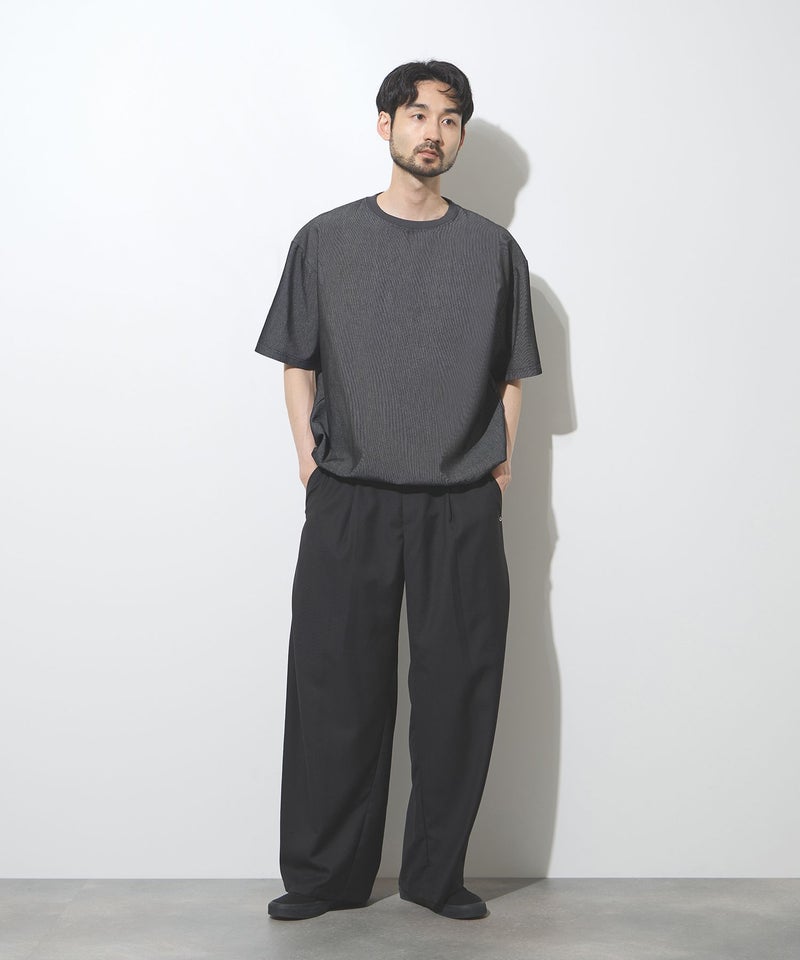 URBAN COLLECTION ツイルタックカーブスラックス メンズ商品画像-7