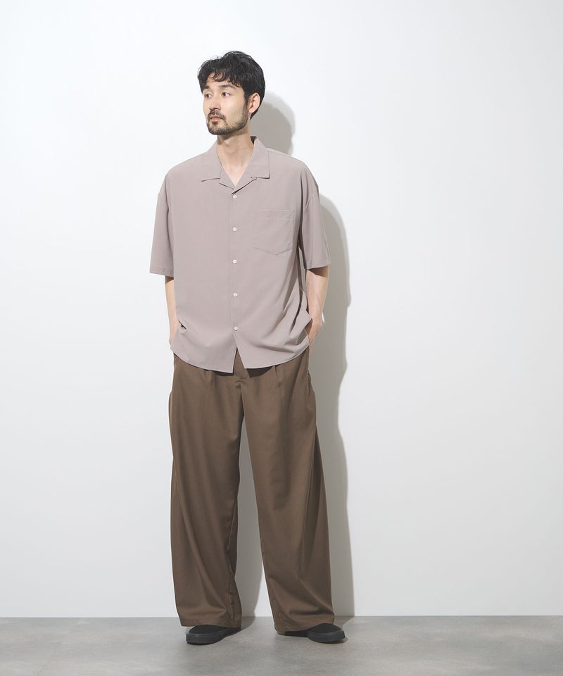 URBAN COLLECTION ツイルタックカーブスラックス メンズ商品画像-12