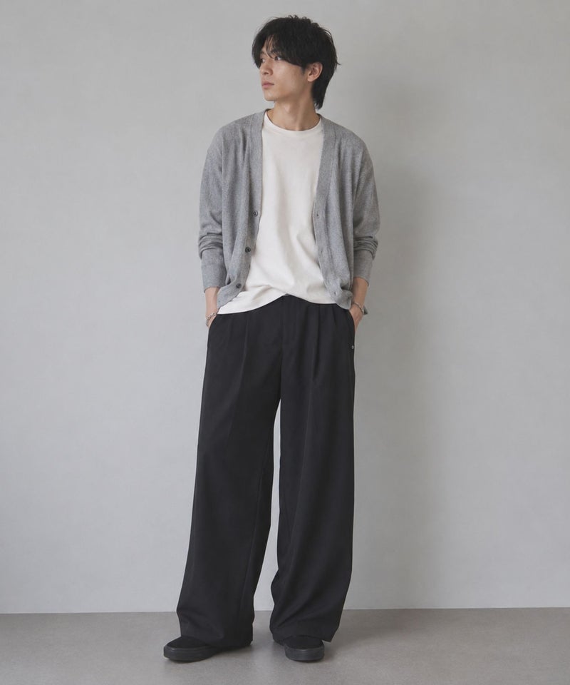URBAN COLLECTION ツイルタックカーブスラックス メンズ商品画像-23