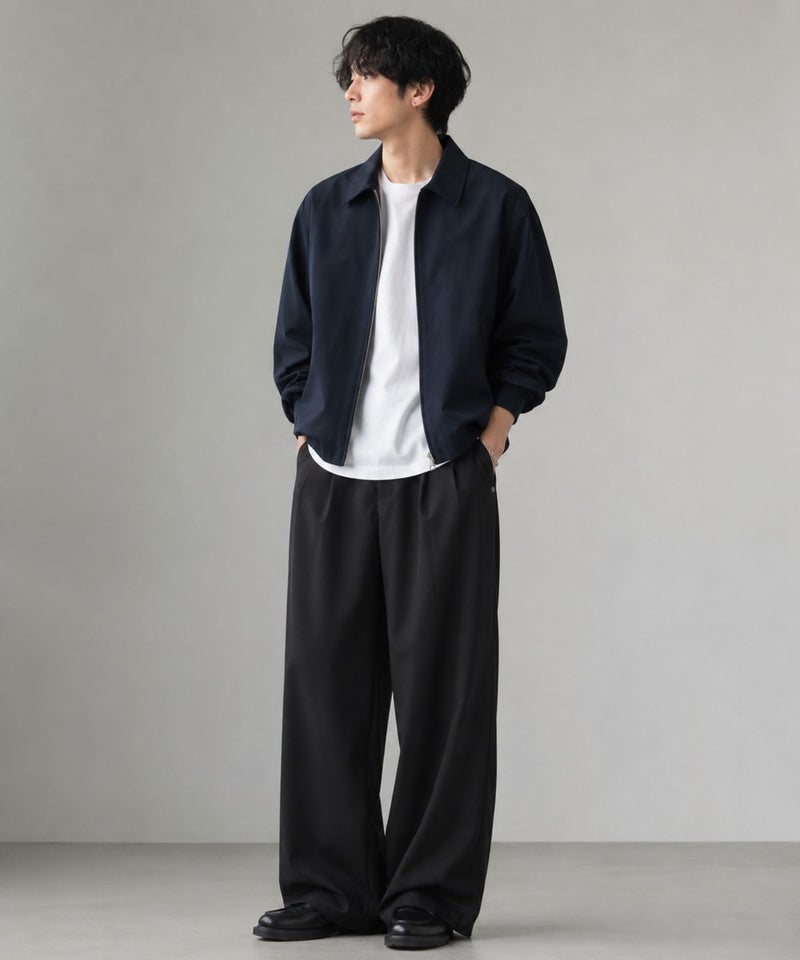 URBAN COLLECTION ツイルタックカーブスラックス メンズ商品画像-25