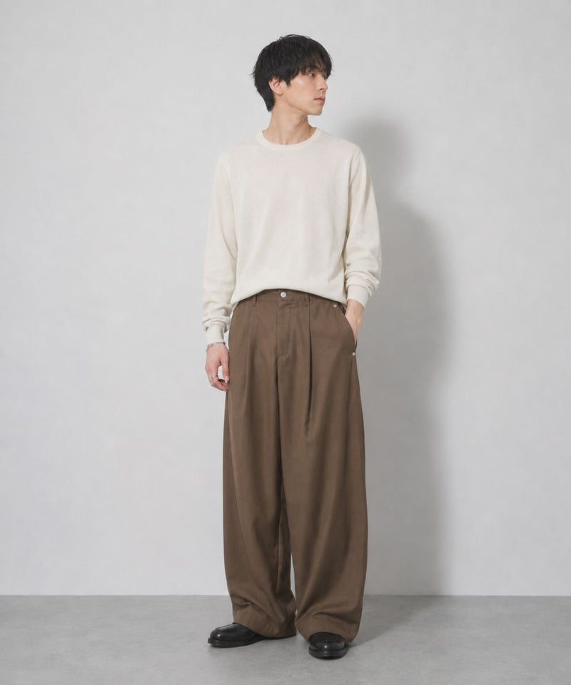 URBAN COLLECTION  ツイルタックカーブスラックス メンズ商品画像-30