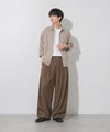 URBAN COLLECTION ツイルタックカーブスラックス メンズ商品サムネイル-33