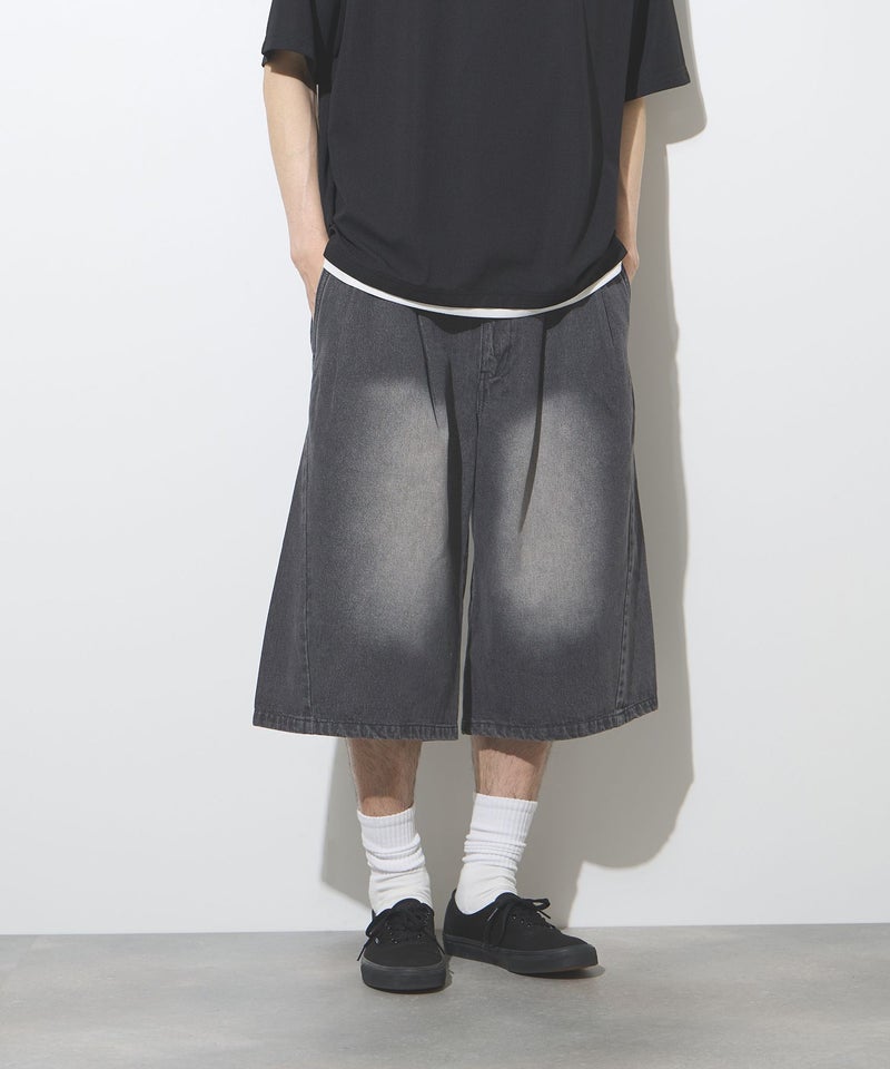 URBAN COLLECTION タックバギーショートパンツ メンズ商品画像-1