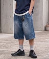 [期間限定価格]URBAN COLLECTION  ワイドシルエット タックバギーショートパンツ メンズ商品サムネイル-2