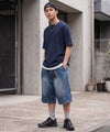 URBAN COLLECTION タックバギーショートパンツ メンズ商品サムネイル-5