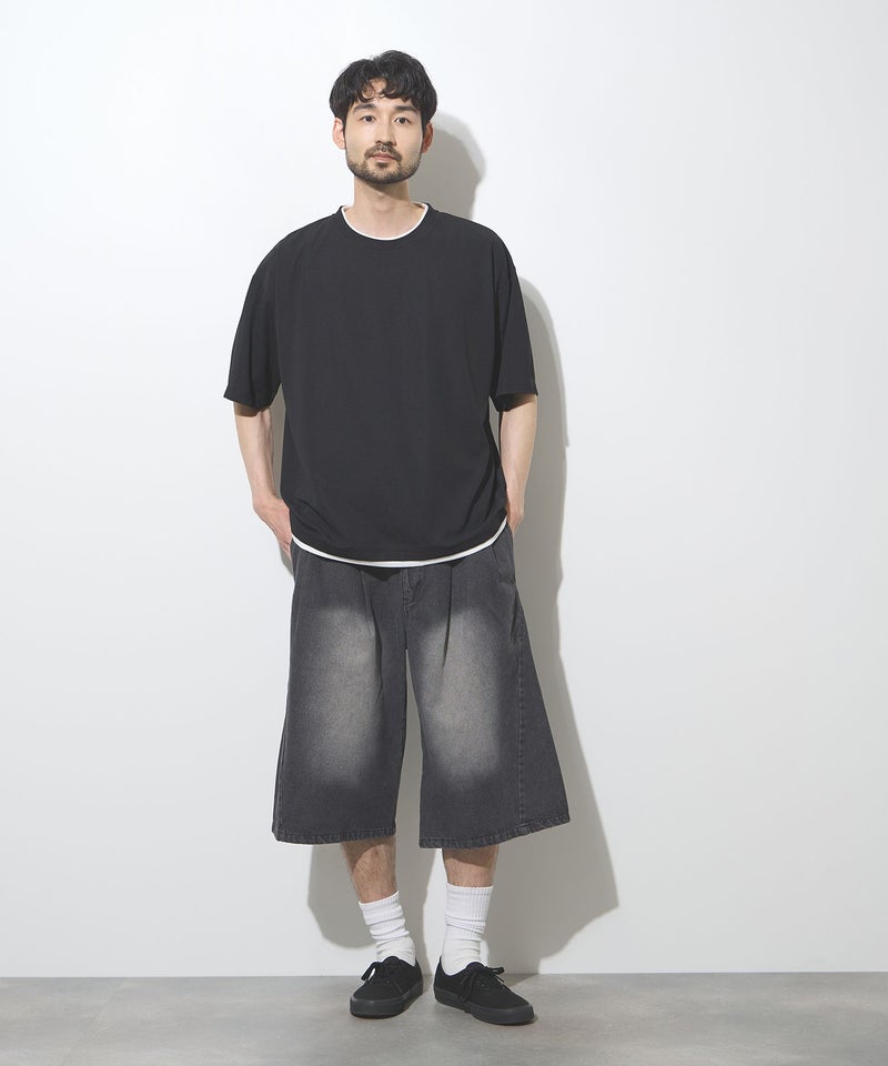 URBAN COLLECTION タックバギーショートパンツ メンズ商品画像-6