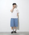 CONVERSE タックバギーショートデニムパンツ メンズ商品サムネイル-5