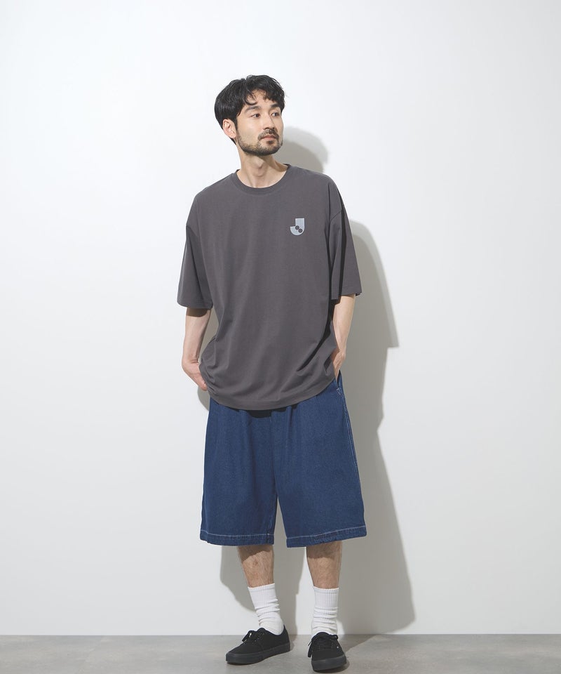 CONVERSE  タックバギーショートデニムパンツ メンズ商品画像-7