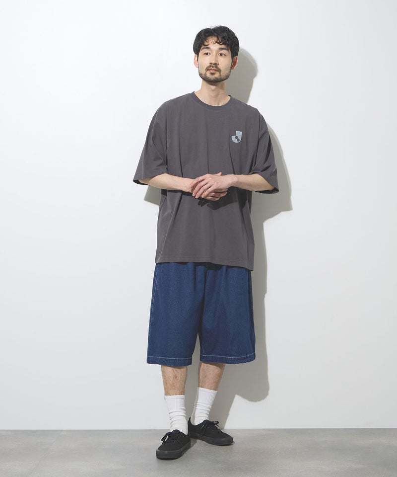 CONVERSE タックバギーショートデニムパンツ メンズ商品画像-8