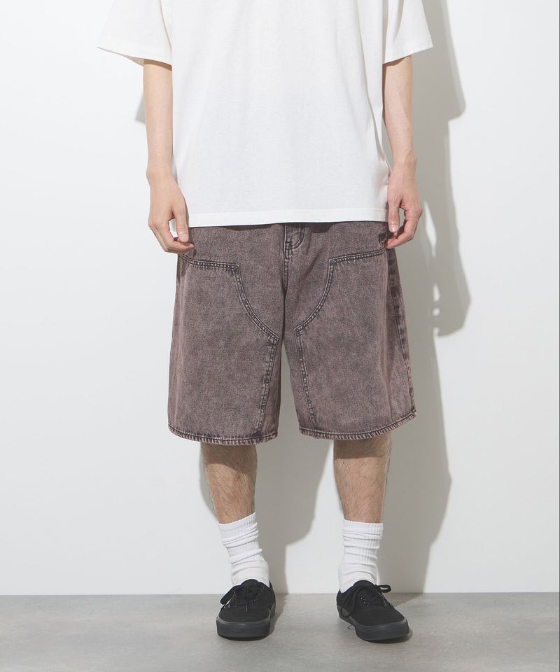 THRASHER ダブルニーデニムハーフパンツ メンズ商品画像-3