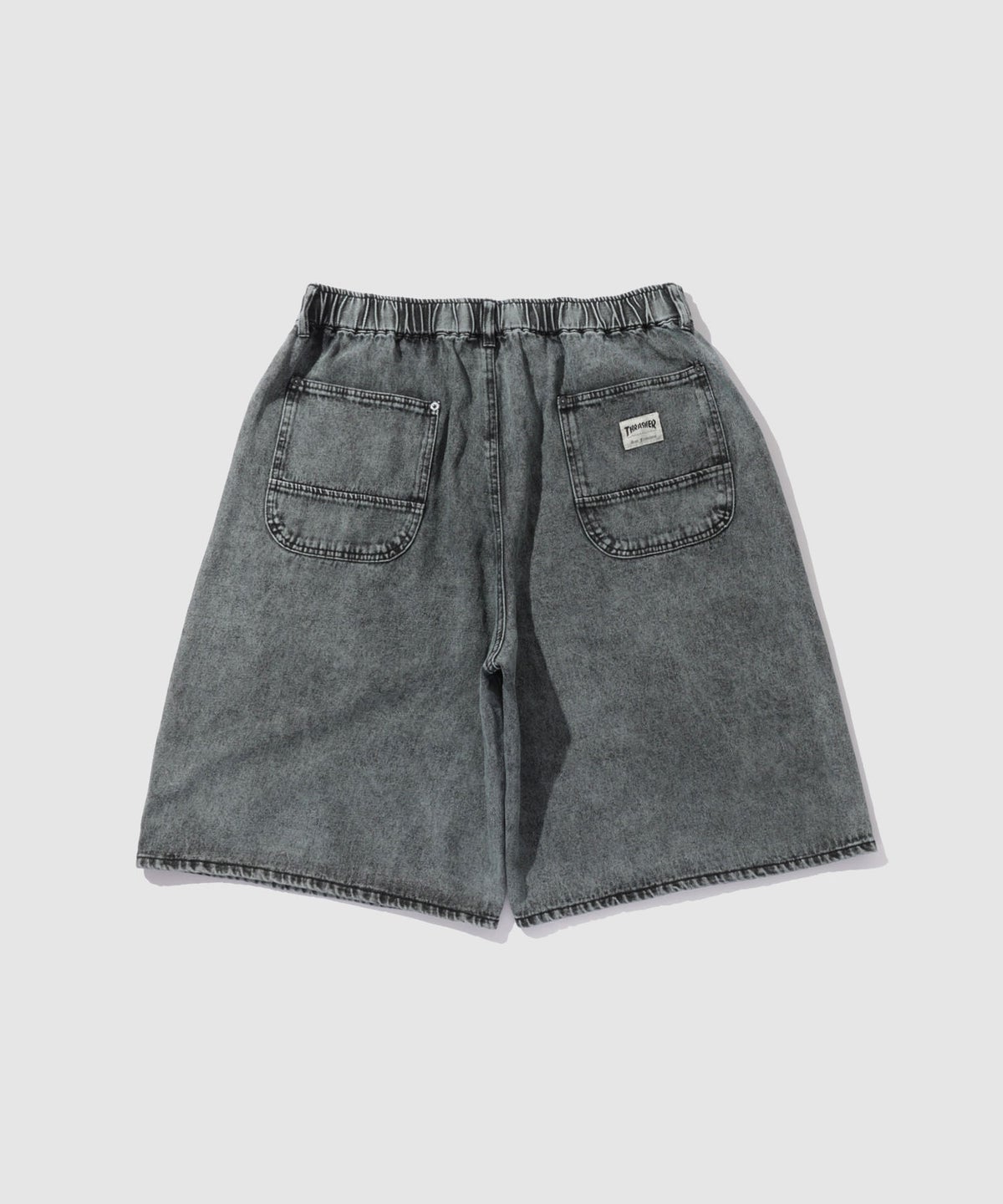 THRASHER ダブルニーデニムハーフパンツ メンズ