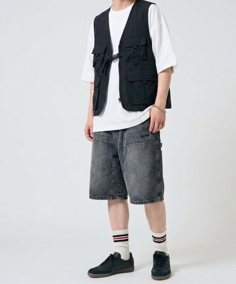 THRASHER ダブルニーデニムハーフパンツ メンズ商品画像-4