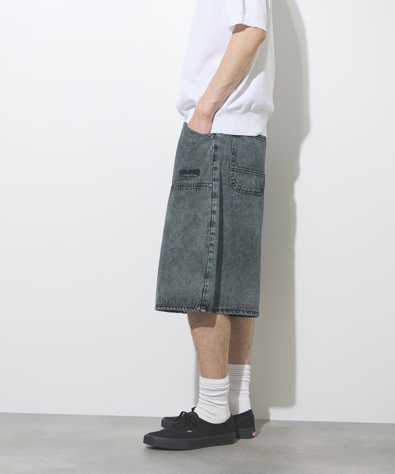 THRASHER ダブルニーデニムハーフパンツ メンズ商品画像-4