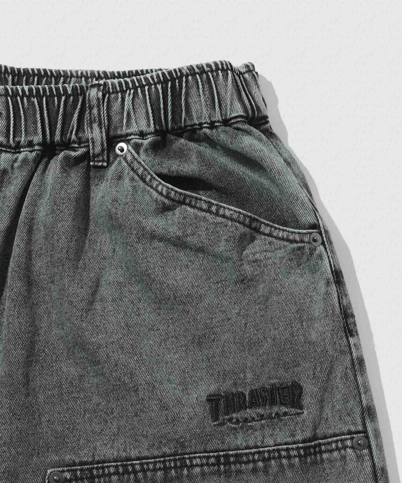 THRASHER  ダブルニーデニムハーフパンツ メンズ商品画像-6