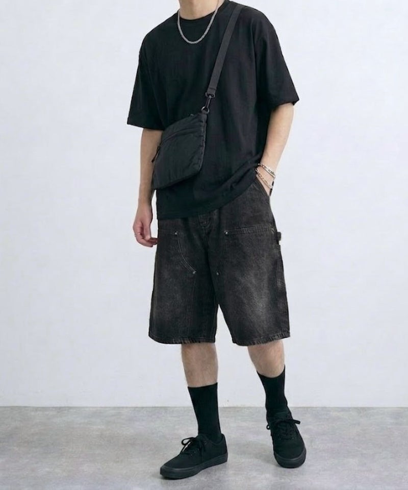 THRASHER ダブルニーデニムハーフパンツ メンズ商品画像-6
