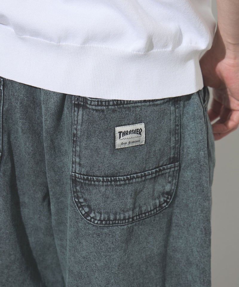 THRASHER ダブルニーデニムハーフパンツ メンズ商品画像-6