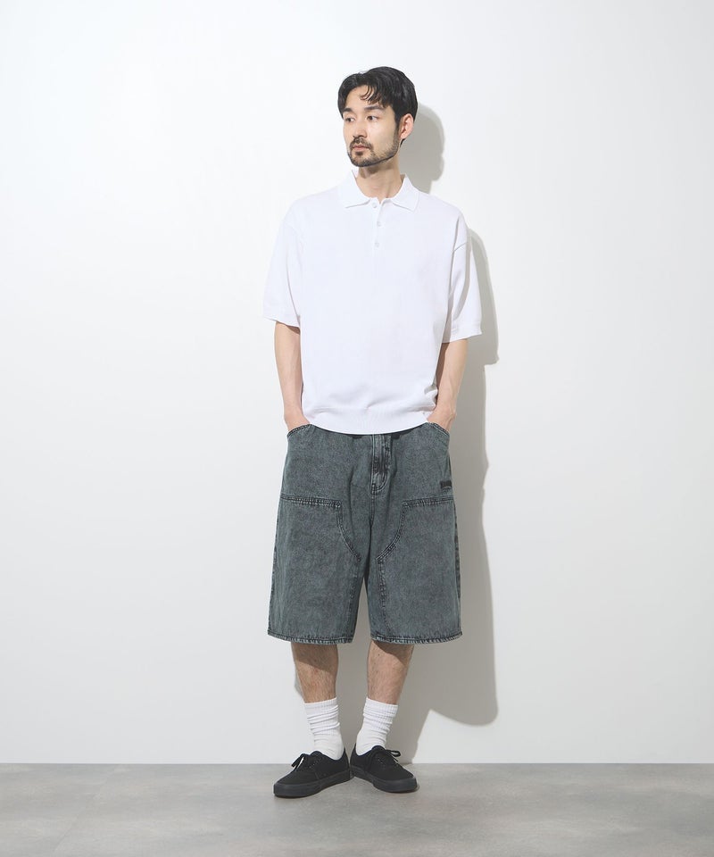 THRASHER ダブルニーデニムハーフパンツ メンズ商品画像-8