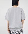 Idnes レースドッキング ロゴ ミニ裏毛スウェット レディース メール便 対応商品商品サムネイル-5