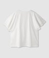 NAVY SARARI 冷感 シフォン使いフレアスリーブUVカットTシャツ レディース メール便 対応商品商品サムネイル-4