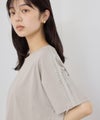 [値下げ]NAVY  SARARI 冷感 ショルダーレースUVカットTシャツ レディース メール便 対応商品商品サムネイル-8