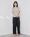 [値下げ]NAVY  SARARI 冷感 ショルダーレースUVカットTシャツ レディース メール便 対応商品商品サムネイル-9
