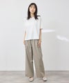 NAVY SARARI 冷感 ショルダーレースUVカットTシャツ レディース メール便 対応商品商品サムネイル-13