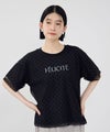 Idnes フロッキードットチュール レイヤードTシャツ レディース メール便 対応商品