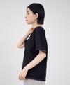 Idnes  フロッキードットチュール レイヤードTシャツ レディース メール便 対応商品商品サムネイル-5