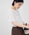 Idnes  フロッキードットチュール レイヤードTシャツ レディース メール便 対応商品商品サムネイル-10
