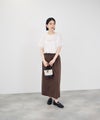 Idnes  フロッキードットチュール レイヤードTシャツ レディース メール便 対応商品商品サムネイル-12