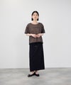 Idnes  フロッキードットチュール レイヤードTシャツ レディース メール便 対応商品商品サムネイル-14