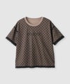 Idnes  フロッキードットチュール レイヤードTシャツ レディース メール便 対応商品商品サムネイル-18