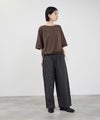 Idnes 接触冷感 裾ドロスト ドルマンプルオーバーカットソー レディース メール便 対応商品商品サムネイル-14