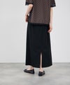 Idnes 接触冷感 ドロストカットナロースカート レディース商品サムネイル-5