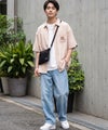 クマプリント ランダムグラフィック オーバーサイズシャツ メンズ商品サムネイル-6