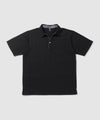 NAVY SARARI 鹿の子 ドット柄スキッパーポロシャツ メンズ商品サムネイル-11