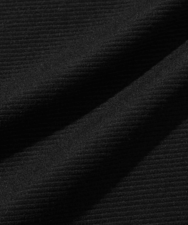 NAVY SARARI リップル 無地スキッパーポロシャツ メンズ商品画像-25