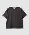 NAVY SARARI 冷感 UVカット 袖レースTシャツ レディース メール便 対応商品商品サムネイル-2