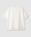 NAVY  SARARI 冷感 UVカット 袖レースTシャツ レディース メール便 対応商品商品サムネイル-4