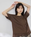 NAVY SARARI 冷感 UVカット 袖レースTシャツ レディース メール便 対応商品商品サムネイル-11