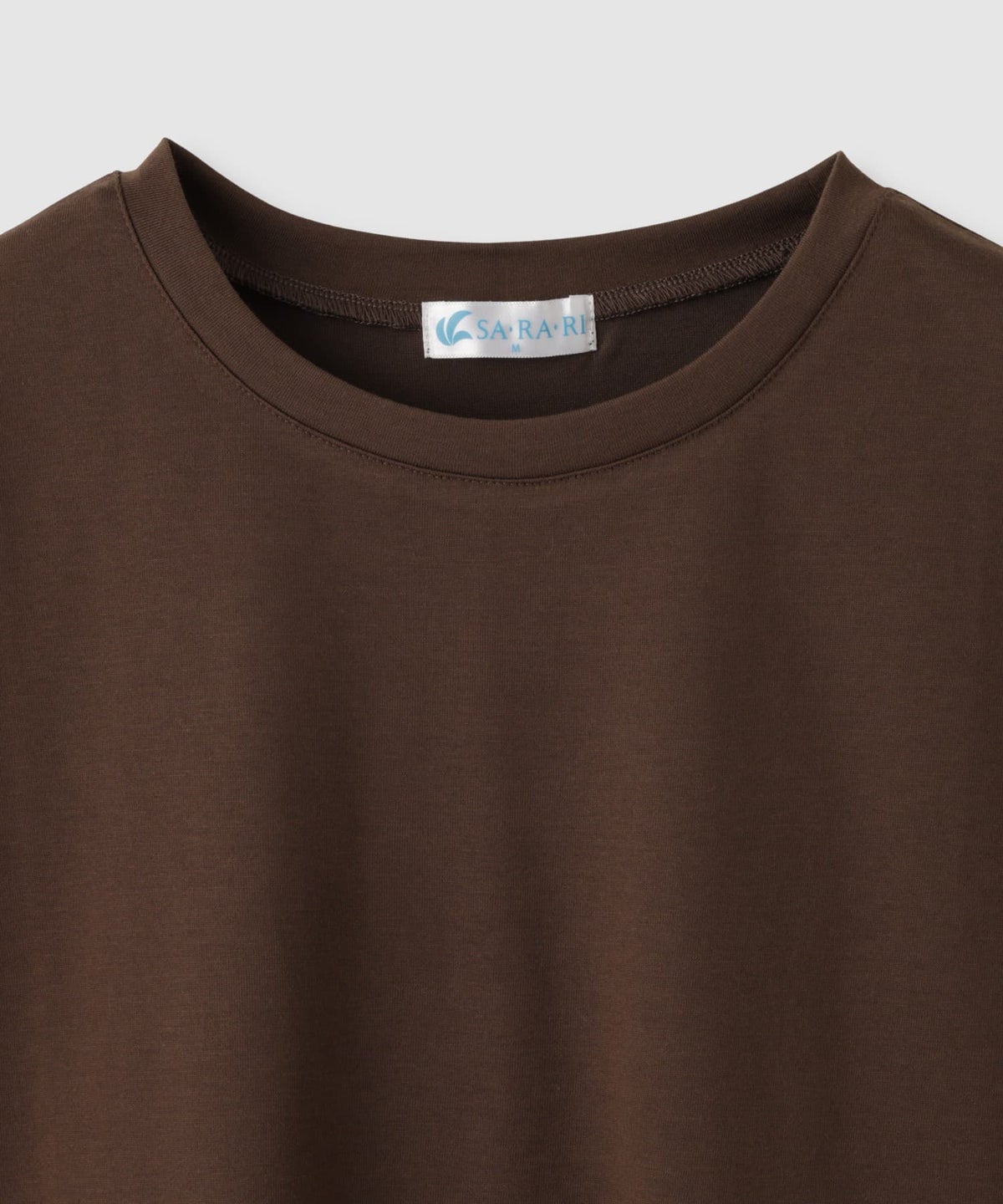 NAVY SARARI 冷感 UVカット シフォン使いTシャツ レディース メール便 対応商品