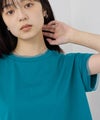 [値下げ]NAVY  SARARI 冷感 UVカット チュールレース使いTシャツ レディース メール便 対応商品商品サムネイル-7