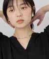 NAVY SARARI 冷感 UVカット シボ生地スキッパーネックプルオーバー レディース メール便 対応商品商品サムネイル-9