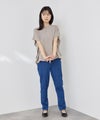 NAVY  SARARI 冷感 UVカット シボ生地クルーネックプルオーバー レディース メール便 対応商品商品サムネイル-9